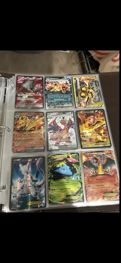 Pokemon Card Collection Charizard Binder Multiple Cards - Image 1
