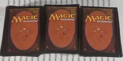 250 Ultra Pro Card Sleeve Classic Magic Card Back USED Deck Protector CLEAN - Image 1
