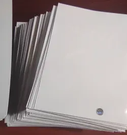 250 Ultra Pro Card Sleeve Classic Magic Card Back USED Deck Protector CLEAN - Image 5