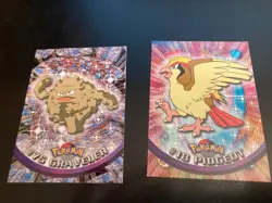 Lot of *18* 2000 TOPPS POKEMON CARDS! 2 Chrome! (2nd Photo) - Image 3
