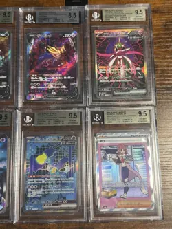 All Beckett Alt Art SAR 10x Pokemon Graded Card Lot #2 - Image 4