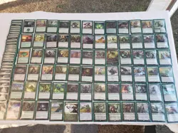 Custom Commander Deck Mono Green HUGE Creatures Kogla & Goreclaw 100 Magic cards - Image 2