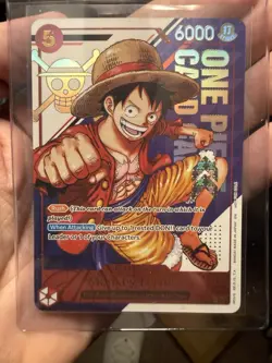 Monkey D Luffy ST21-014 Treasure Pack Promo Prize One Piece Card English - Image 2
