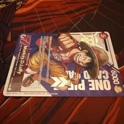 Monkey D Luffy ST21-014 Treasure Pack Promo Prize One Piece Card English - Image 4