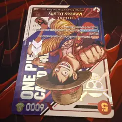 Monkey D Luffy ST21-014 Treasure Pack Promo Prize One Piece Card English - Image 5