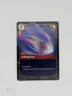 Riftbound Falling Star Card Origins OGN 029/298 League Of Legends English - Image 1