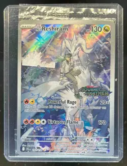 2025 Pokemon SV Journey Together N's Reshiram Promo Cards #167/159 - Image 1