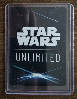 Star Wars: Unlimited - (QR Code) Discard Card - Secrets of Power (SEC) - Image 2