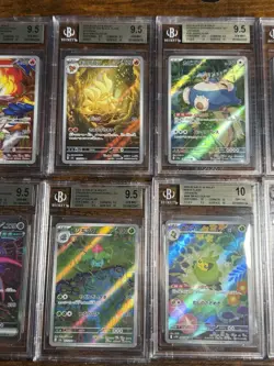 All Beckett Gems + Snorlax/Umbreon / Eevee 10x Pokemon Graded Card Lot #5 - Image 3