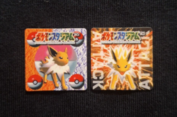 Jolteon Pair GB Pocket Stadium N64 Mini Card Pokemon Japanese Vintage Nintendo - Image 1