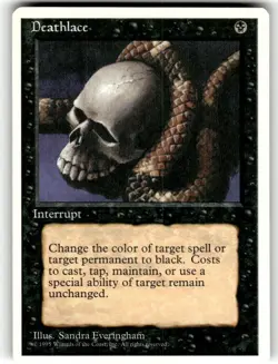 Deathlace 4th Fourth Edition - MTG Magic the Gathering Card - Image 1
