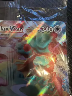 Snorlax VMAX JUMBO Card 142/202 Stamped Gamestop Promo Pokemon Sword & Shield - Image 5