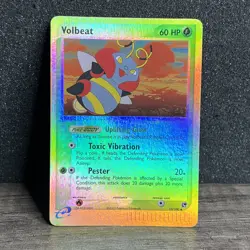 Volbeat 53/100 Reverse Holo EX Sandstorm Pokemon Card E Series - Image 1