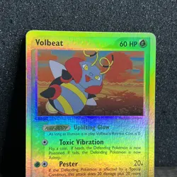 Volbeat 53/100 Reverse Holo EX Sandstorm Pokemon Card E Series - Image 2