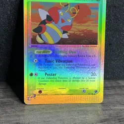 Volbeat 53/100 Reverse Holo EX Sandstorm Pokemon Card E Series - Image 3