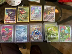 Mixed Lot Pokemon Card Lot Collection Of Vs, Exs, Trainers, IRs, SIR - Image 1
