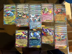 Mixed Lot Pokemon Card Lot Collection Of Vs, Exs, Trainers, IRs, SIR - Image 5