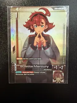Suletta Mercury (Newtype Challenge 2025 Mission 1) Gundam Promo Cards (GCG-PR) - Image 1