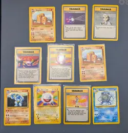 Pokemon Base Set Unlimited Raw Lot of 10 Cards *Rares* - Image 1