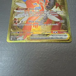 Koraidon EX #254/198 Holo Gold Hyper Rare Pokemon Card TCG - Image 3