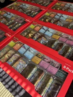 Pokemon TCG Prismatic Evolutions Box 8 Mini Tins Promo Cards Costco - Lot of 8! - Image 2