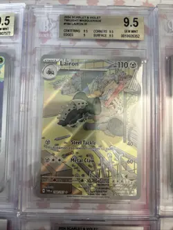 Pokemon 10x Card Lot illustration rare English All Beckett Bgs #4 - Image 4