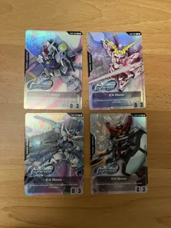 Gundam Card Game Generation Eternal EX Base Tokens Set of 4pcs Promo OFFICIAL - Image 1