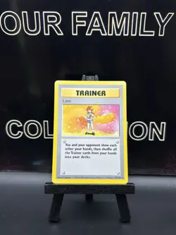 Lass Trainer Card 75/102 Non Holo Rare Base Set Pokemon TCG LP - Image 1