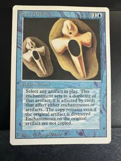 MTG Magic: The Gathering - Revised - Copy Artifact - Image 1