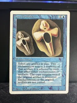 MTG Magic: The Gathering - Revised - Copy Artifact - Image 1