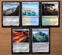 Set of 10 Different Budget Fetch Lands *NM* MTG EDH Commander Deck Building - Image 3
