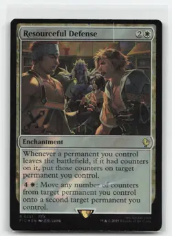 FINAL FANTASY #251 Resourceful Defense (Surge Foil) - Image 1