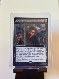 MTG, Parker Luck (Extended Art) 258 $3 ORDER MIN - Regular - SPM - Magic the Ga - Image 1