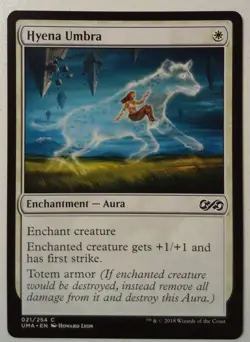 Hyena Umbra *Common* Magic MtG x1 Ultimate Masters - Image 1