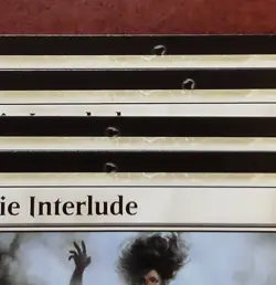 EERIE INTERLUDE x4 mtg INK ERROR NM-M Shadows Over Innistrad 4 Rare Misprint - Image 2