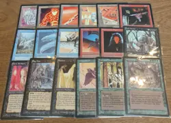 mtg THE DARK Vintage Magic Lot RAG MAN Hidden Path Scarwood Bandits Uncle Istvan - Image 1