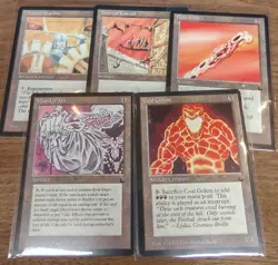 mtg THE DARK Vintage Magic Lot RAG MAN Hidden Path Scarwood Bandits Uncle Istvan - Image 5