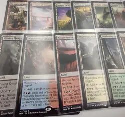 65 LANDS 7 Cycles Commander Cube Castle Garenbrig Locthwain Manlands TEMPLE - Image 2