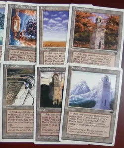 Chronicles Urzatron ALL ART ~mtg Urza's Power Plant Tower Mine LP-MP - Image 4