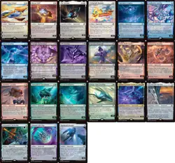 EDH 21 *SPACECRAFT * mtg Edge of Eternities Eternity Elevator Seriema Battleship - Image 1