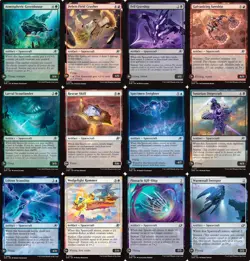 EDH 21 *SPACECRAFT * mtg Edge of Eternities Eternity Elevator Seriema Battleship - Image 3