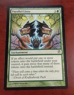 PARALLEL LIVES mtg LP Innistrad 1 Rare - Image 1