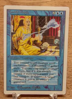 CONTROL MAGIC x1 mtg Very Light Play Unlimited 1 Unc - Image 1