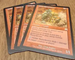GOBLIN SHARPSHOOTER x1 mtg NM Onslaught 1 Rare UNPLAYED - Image 3