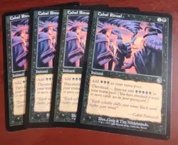 CABAL RITUAL x1 mtg LP Torment 1 Common - Image 1