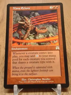 MANA ECHOES x1 mtg NM Onslaught 1 Rare UNPLAYED - Image 1