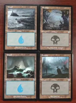 100 RETRO Basic Land ~ INNISTRAD REMASTER ~mtg 10 Each Variant UNPLAYED NEW Mana - Image 3