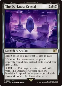EDH RARE *CRYSTAL* Artifact Set ~mtg Final Fantasy Water Darkness Fire Earth Win - Image 3