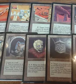 mtg THE DARK Vintage Magic Artifact Lot Tormod's Crypt Skull of Orm Barl's Cage - Image 4