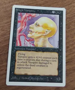 SENGIR VAMPIRE x1 mtg MP Unlimited 1 Unc - Image 3